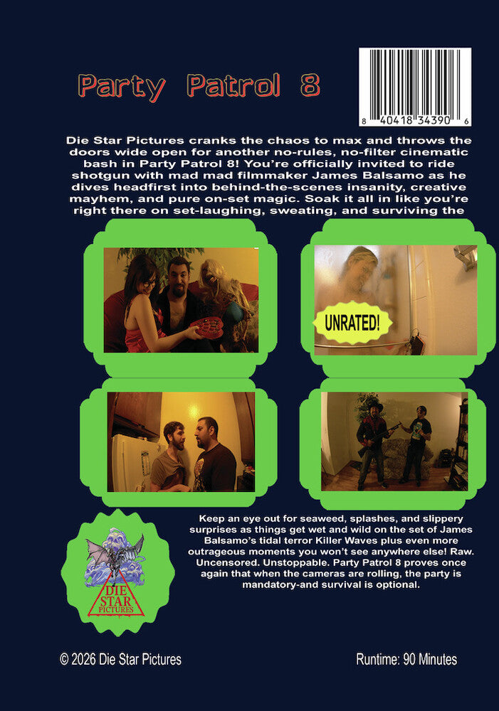 Party Patrol 8 - Back Panel - 