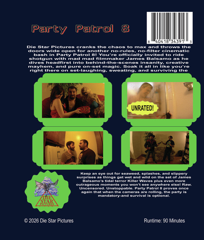 Party Patrol 8 - Back Panel - 