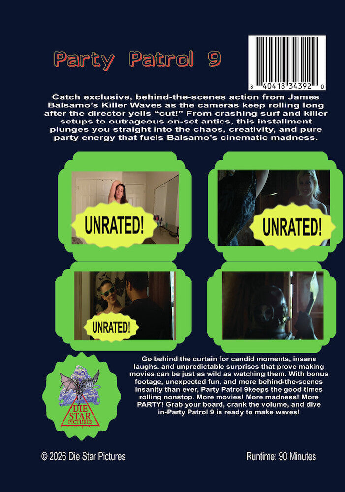 Party Patrol 9 - Back Panel - 