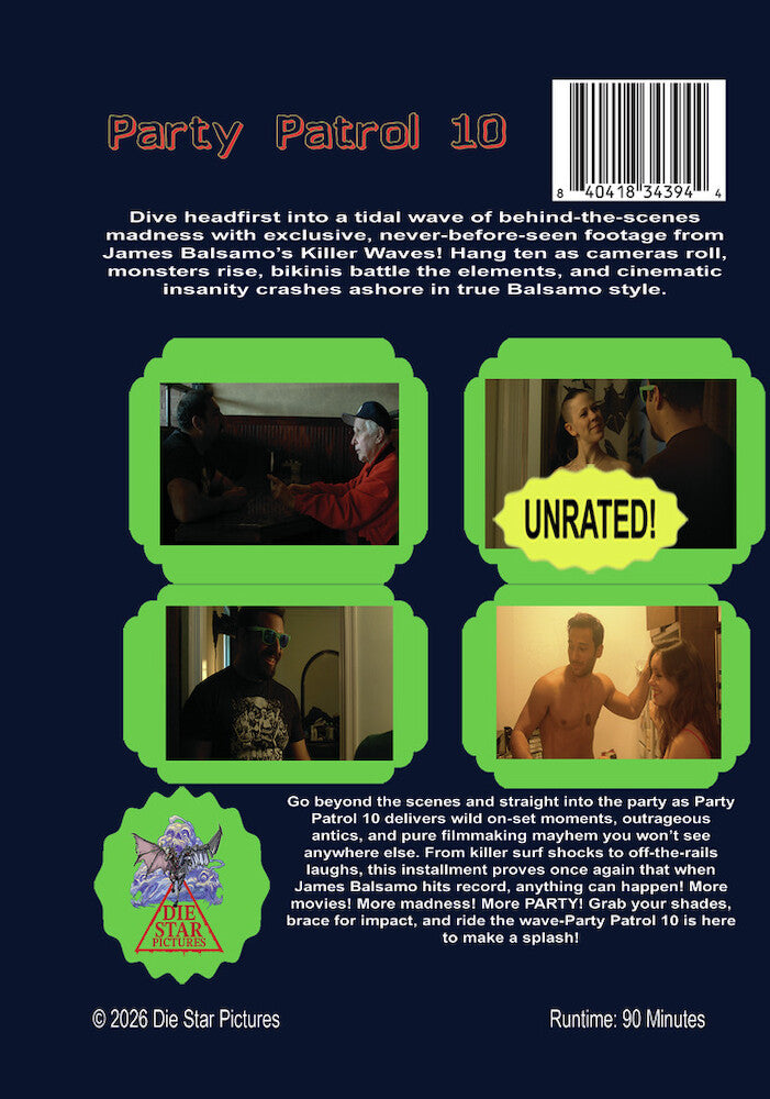 Party Patrol 10 - Back Panel - 