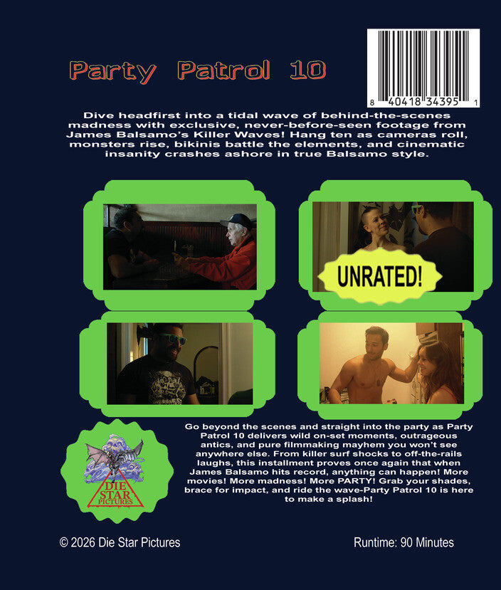Party Patrol 10 - Back Panel - 