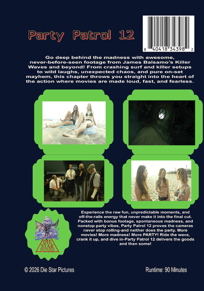 Party Patrol 12 - Back Panel - 