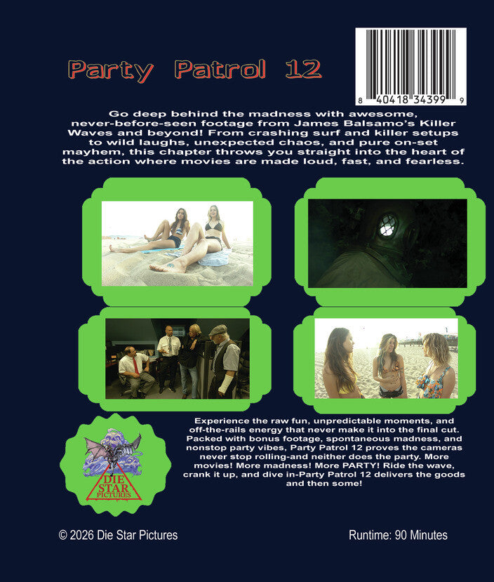 Party Patrol 12 - Back Panel - 