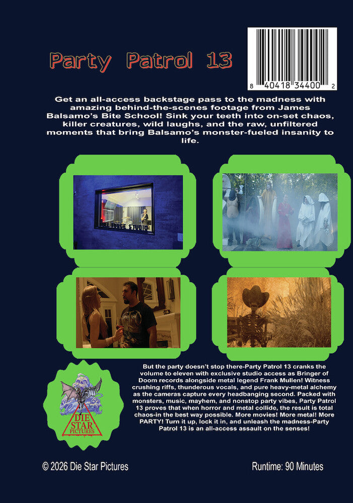 Party Patrol 13 - Back Panel - 