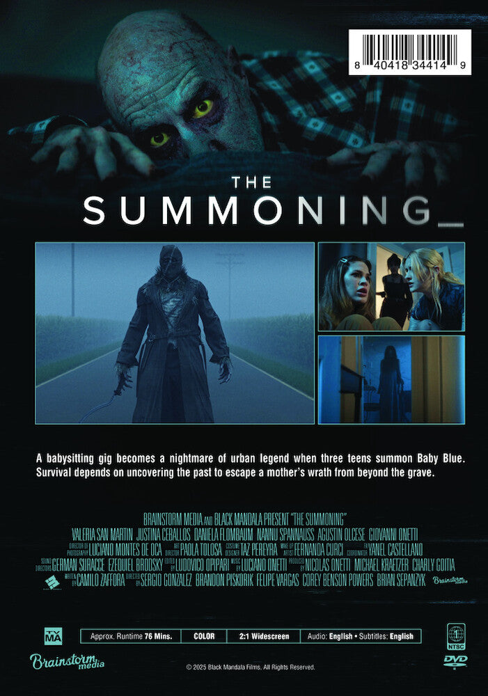 The Summoning - Back Panel - 