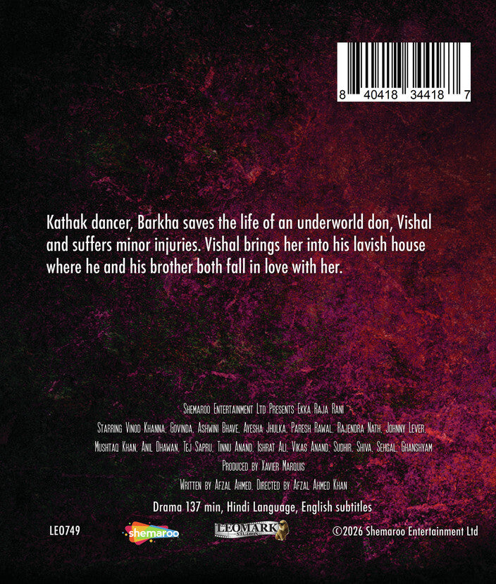Ekka Raja Rani [Blu-Ray] - Back Panel - 