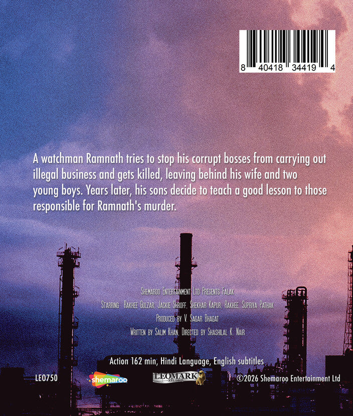 Falak [Blu-Ray] - Back Panel - 