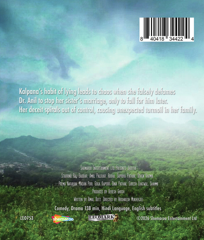 Jhoothi [Blu-Ray] - Back Panel - 