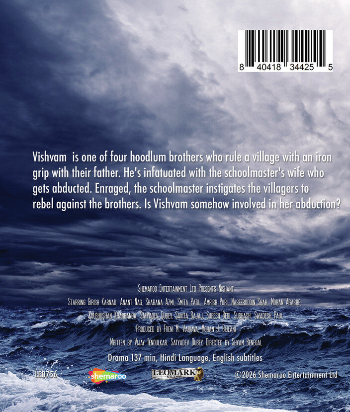 Nishant [Blu-Ray] - Back Panel - 