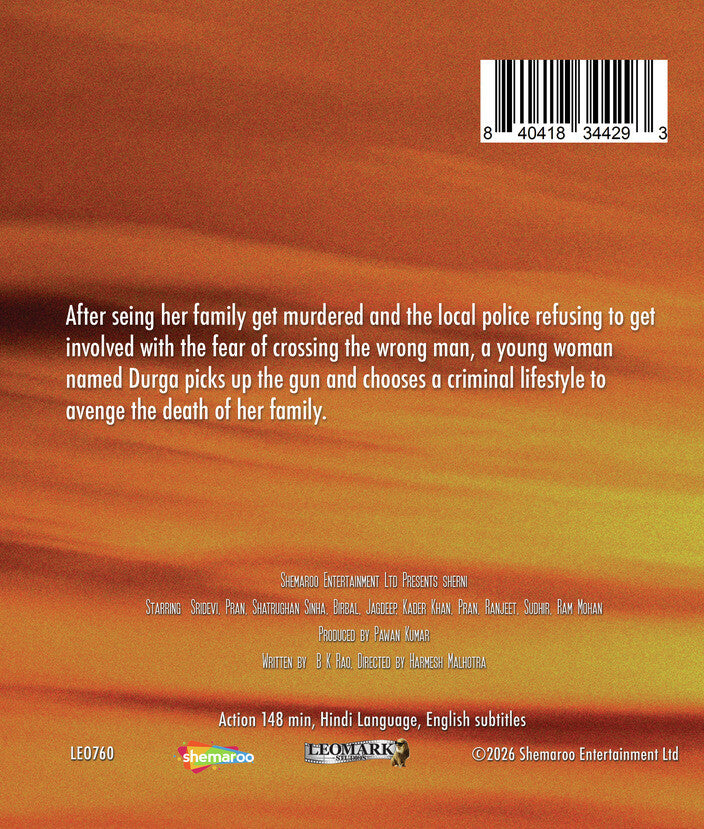 Sherni [Blu-Ray] - Back Panel - 