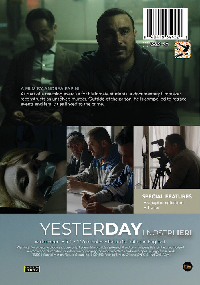 Yesterday - Back Panel - 