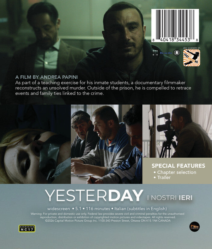 Yesterday - Back Panel - 