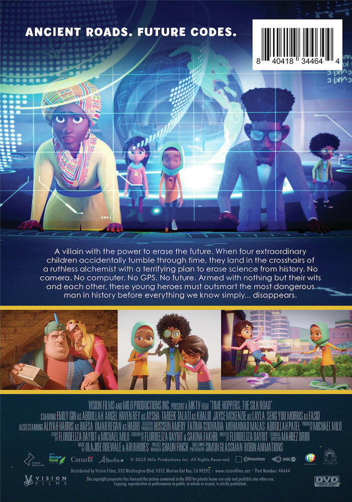 Time Hoppers DVD | Animation | Vision Films | MovieZyng – Movie Zyng
