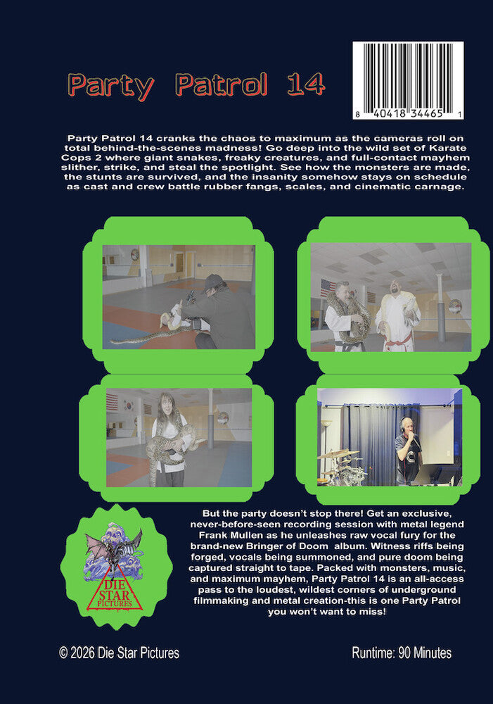 Party Patrol 14 - Back Panel - 