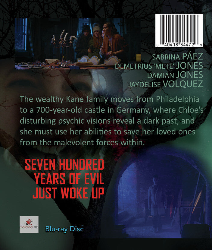 The Summoning of Chloe Kane - Back Panel - 