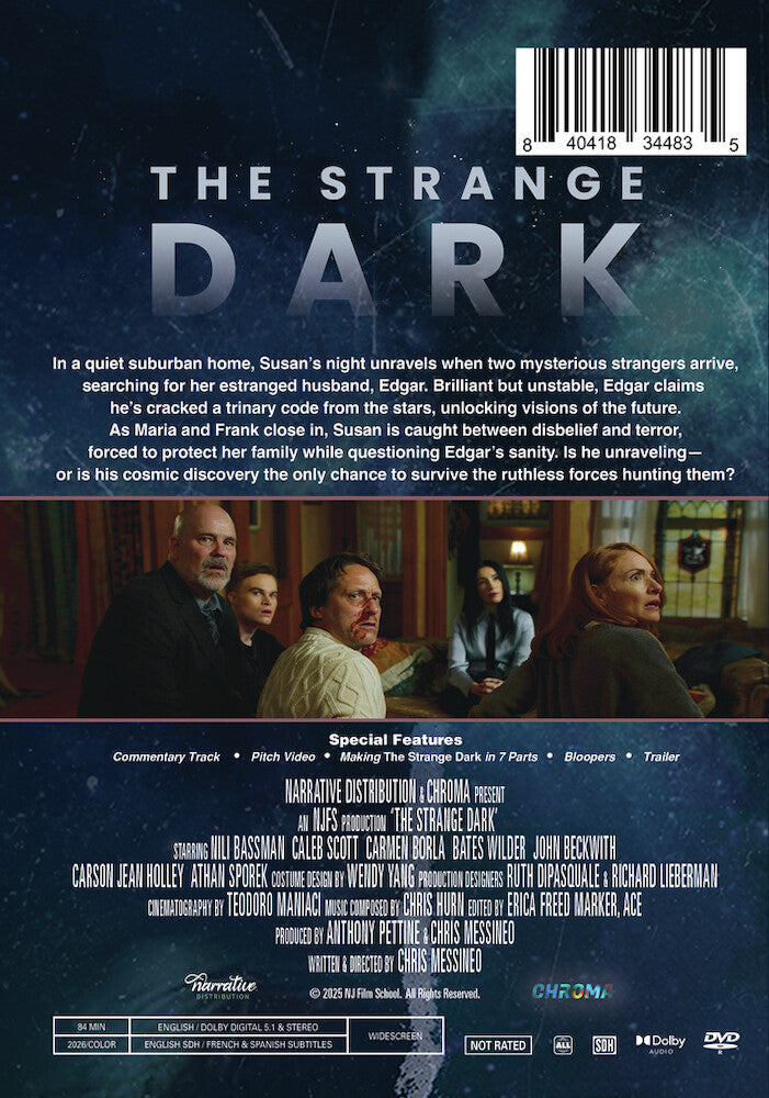 The Strange Dark - Back Panel - 