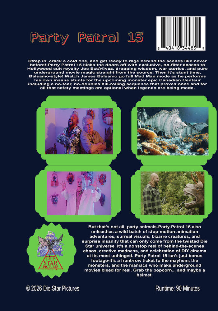 Party Patrol 15 - Back Panel - 