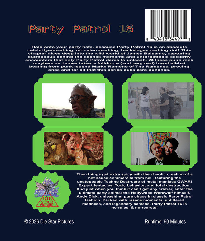 Party Patrol 16 - Back Panel - 