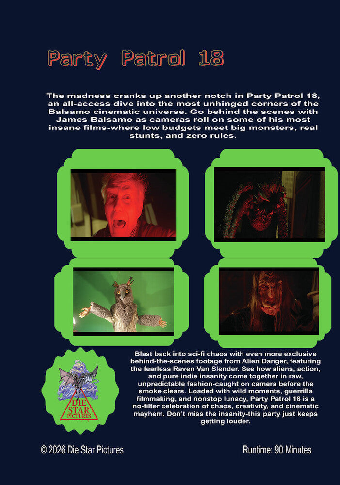 Party Patrol 18 - Back Panel - 