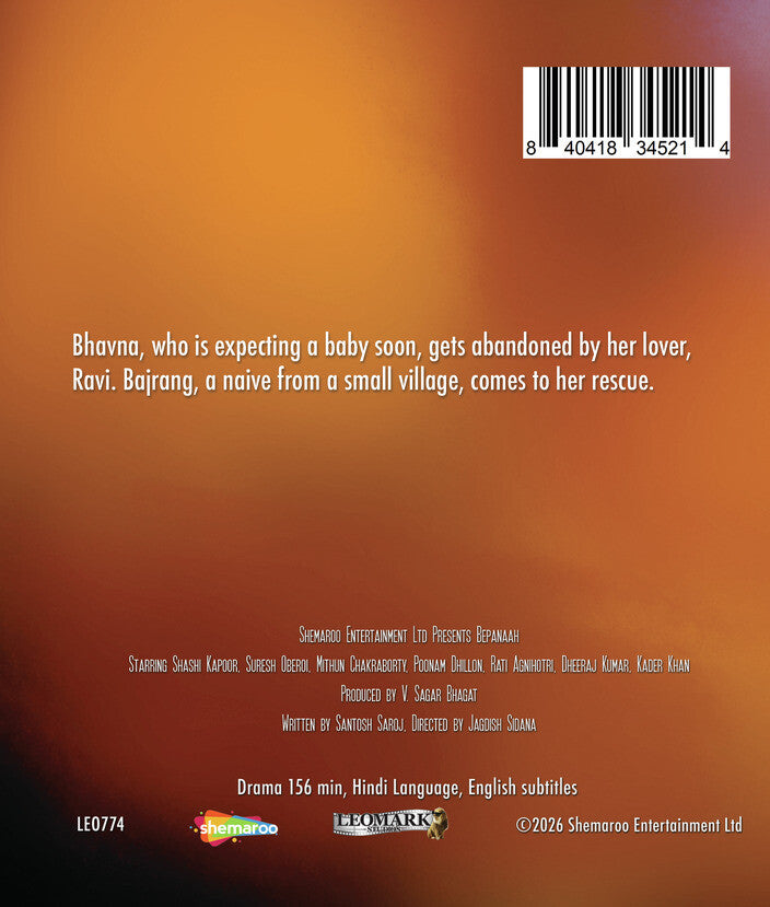 Bepanaah [Blu-Ray] - Back Panel - 