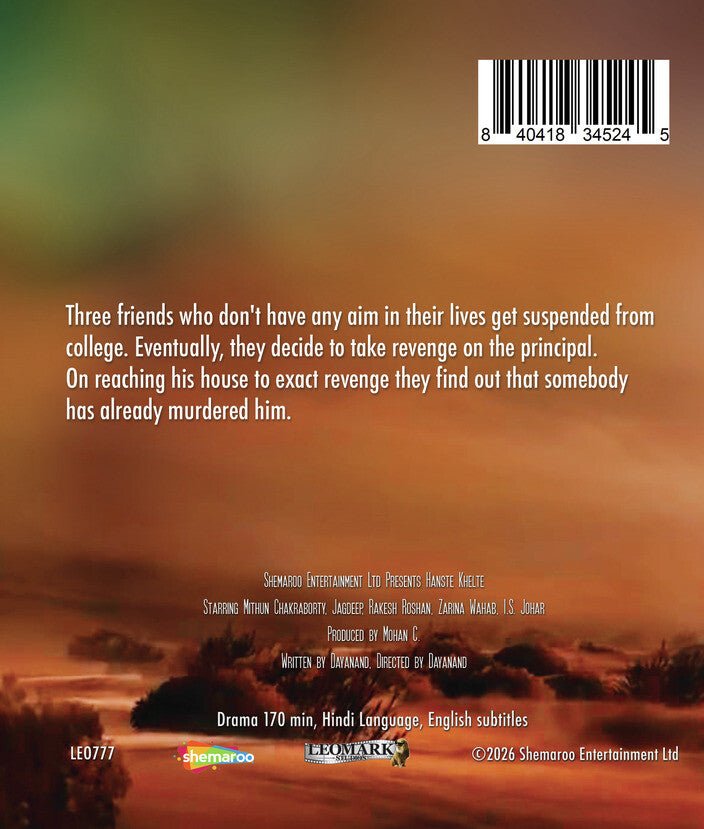 Hanste Khelte [Blu-Ray] - Back Panel - 