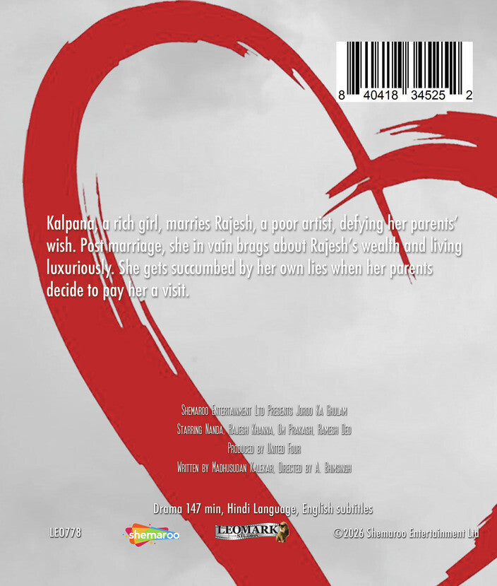 Joroo Ka Ghulam [Blu-Ray] - Back Panel - 