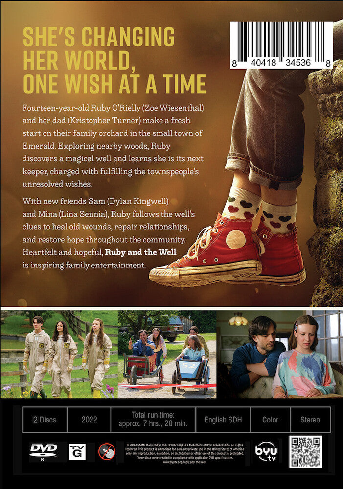 Ruby and the Well: Season 1 - Back Panel - 