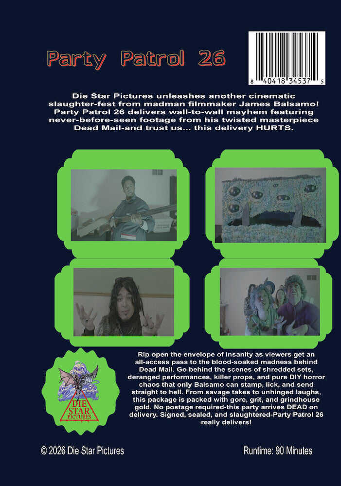 Party Patrol 26 - Back Panel - 