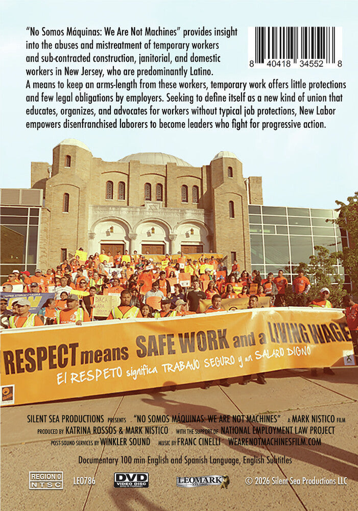 We Are Not Machines - Back Panel - 
