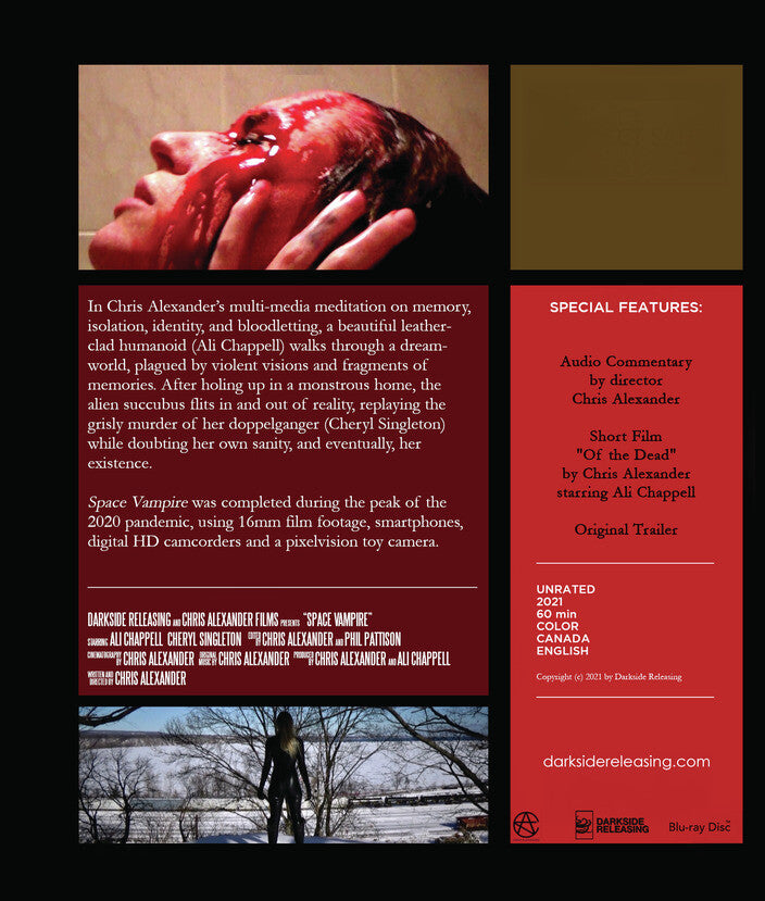 Space Vampire [Blu-ray] - Back Panel - 