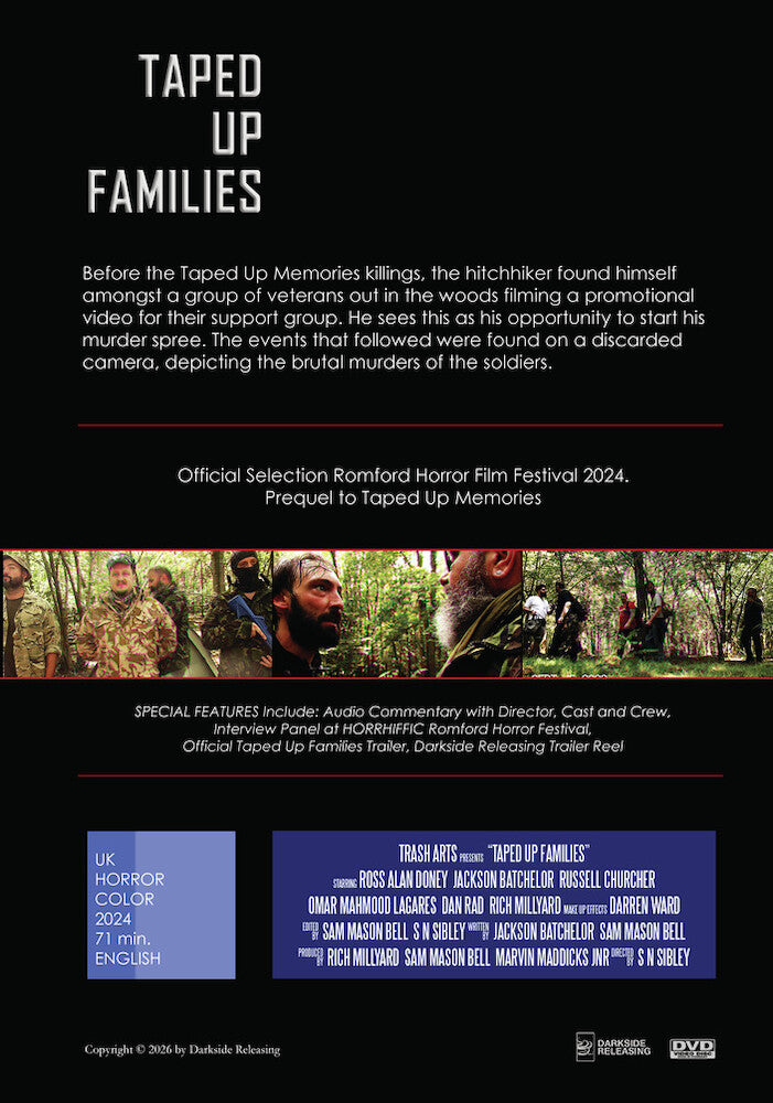 Taped up Families [Blu-ray] - Back Panel - 
