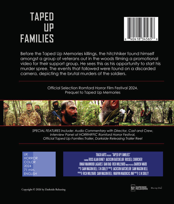 Taped up Families - Back Panel - 