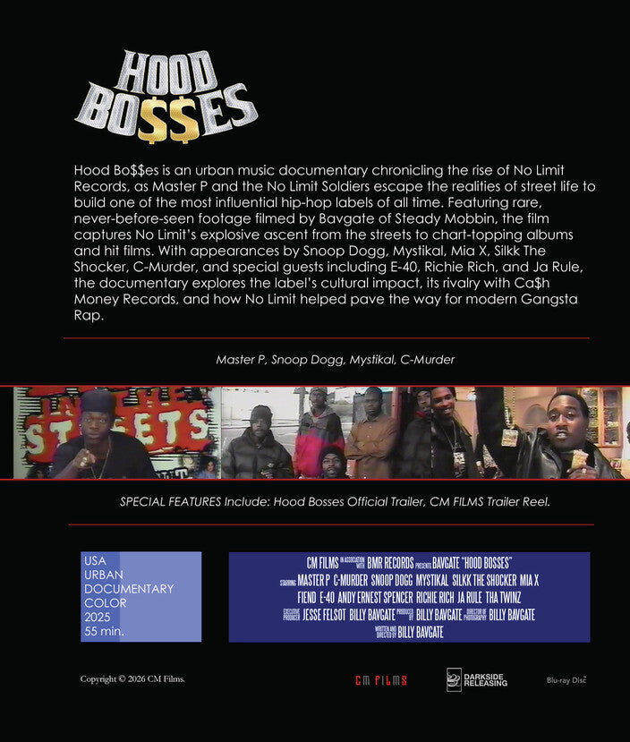 Hood Bosses - Back Panel - 