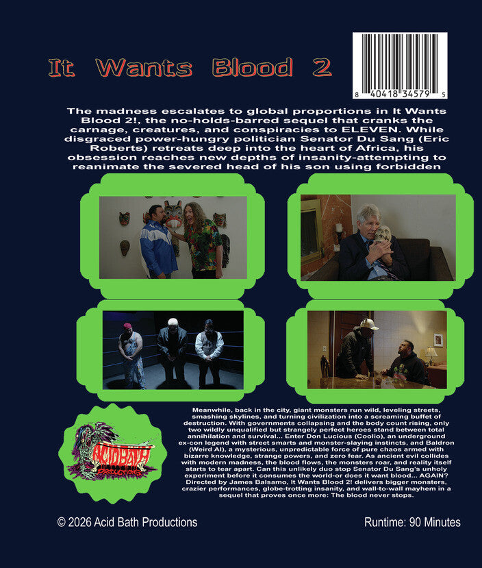 It Wants Blood 2! - Back Panel - 