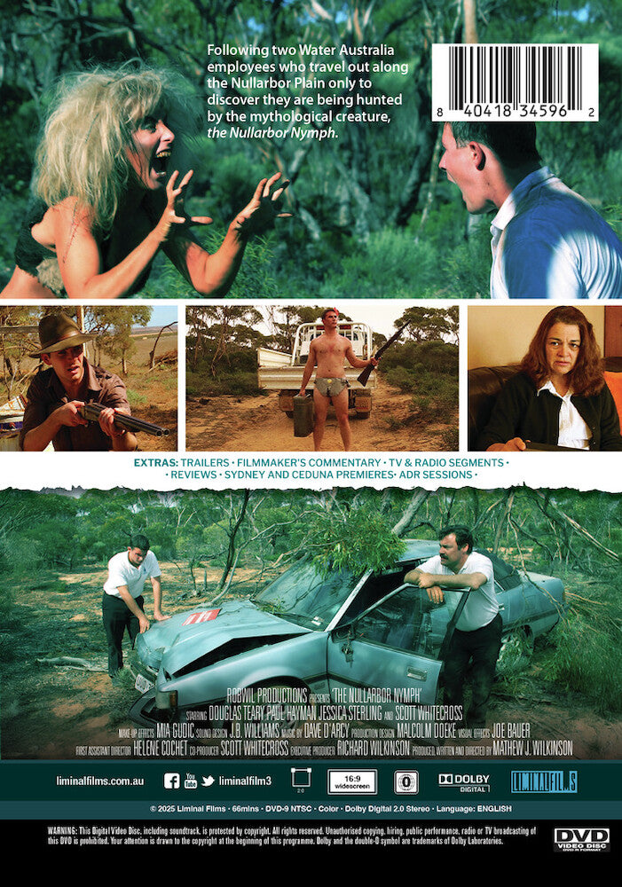 The Nullarbor Nymph - Back Panel - 