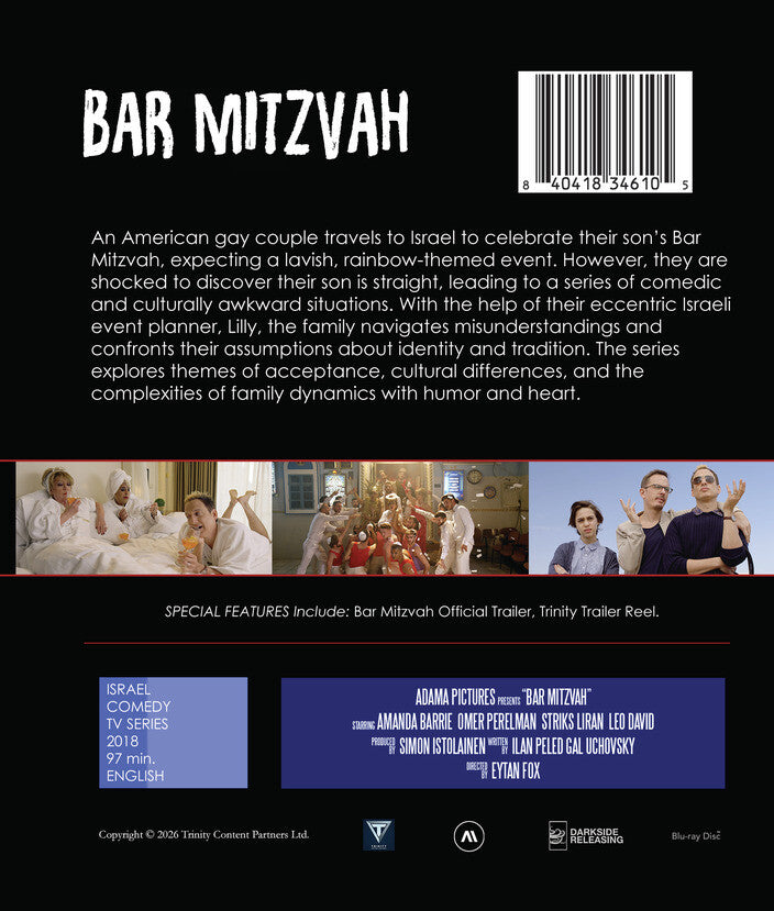 Bar Mitzvah [Blu-ray] - Back Panel - 