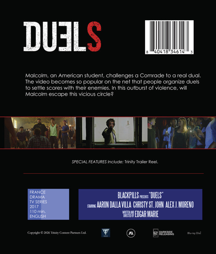 Duels [Blu-ray] - Back Panel - 