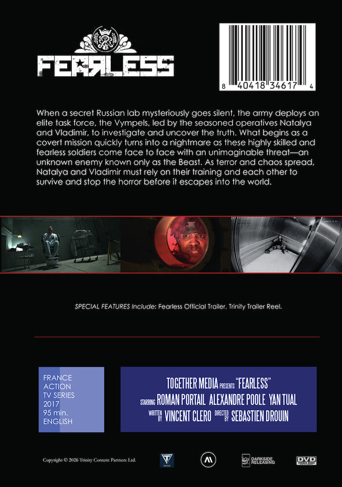 Fearless - Back Panel - 