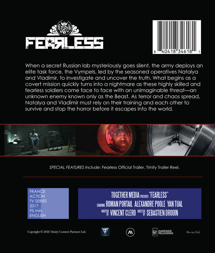 Fearless [Blu-ray] - Back Panel - 