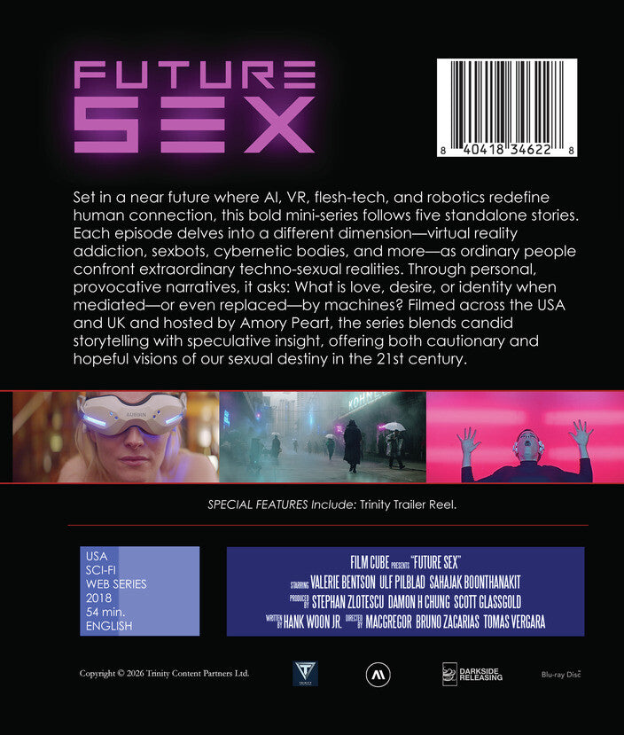 Future Sex [Blu-ray] - Back Panel - 
