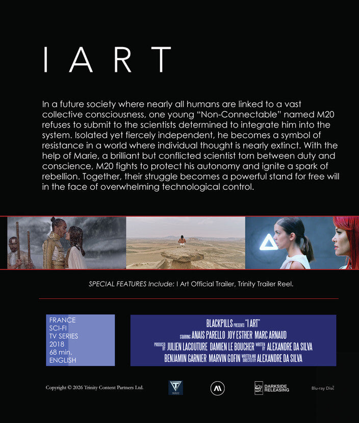 I Art [Blu-ray] - Back Panel - 