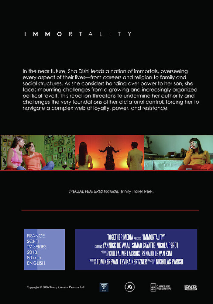 Immortality - Back Panel - 