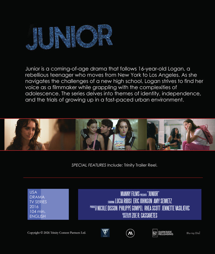 Junior [Blu-ray] - Back Panel - 