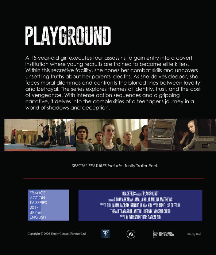 Playground [Blu-ray] - Back Panel - 
