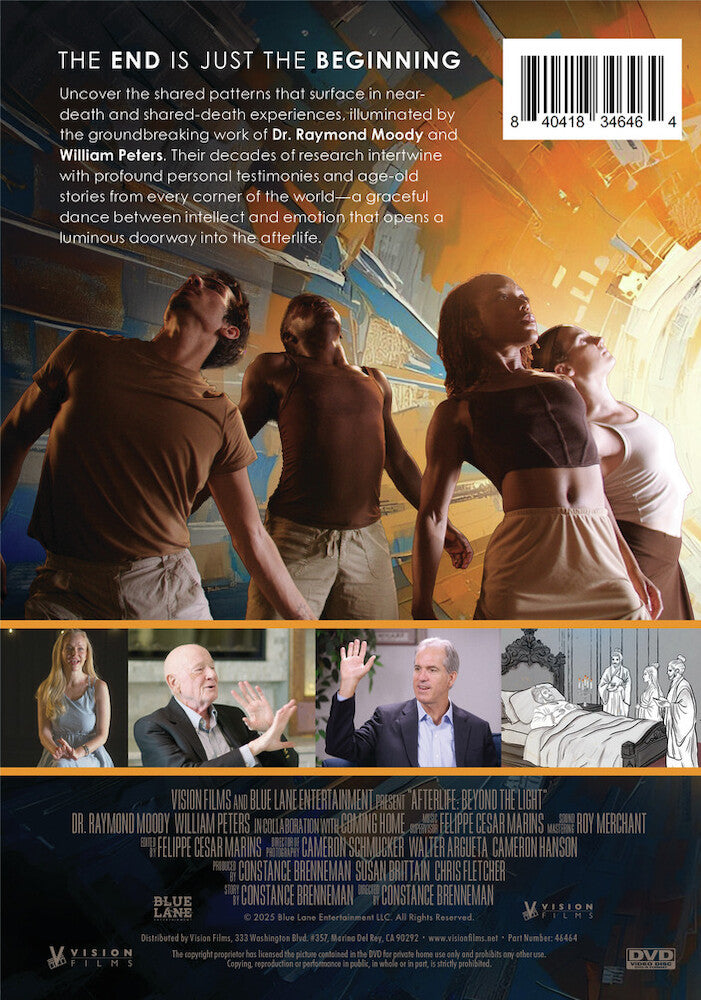 Afterlife: Beyond the Light - Back Panel - 