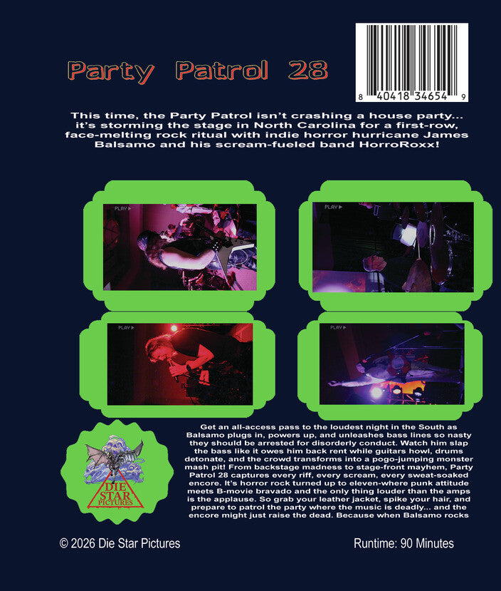 Party Patrol 28 [Blu-ray] - Back Panel - 