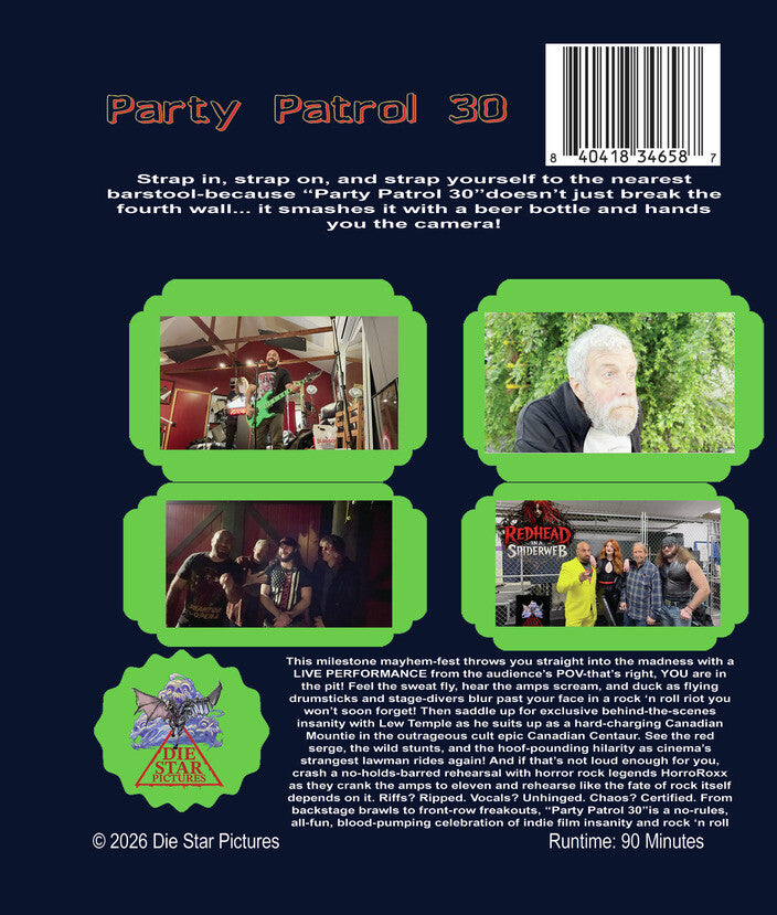 Party Patrol 30 [Blu-ray] - Back Panel - 