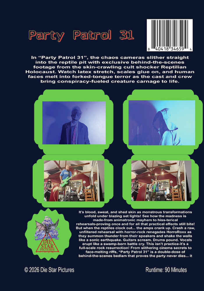 Party Patrol 31 - Back Panel - 