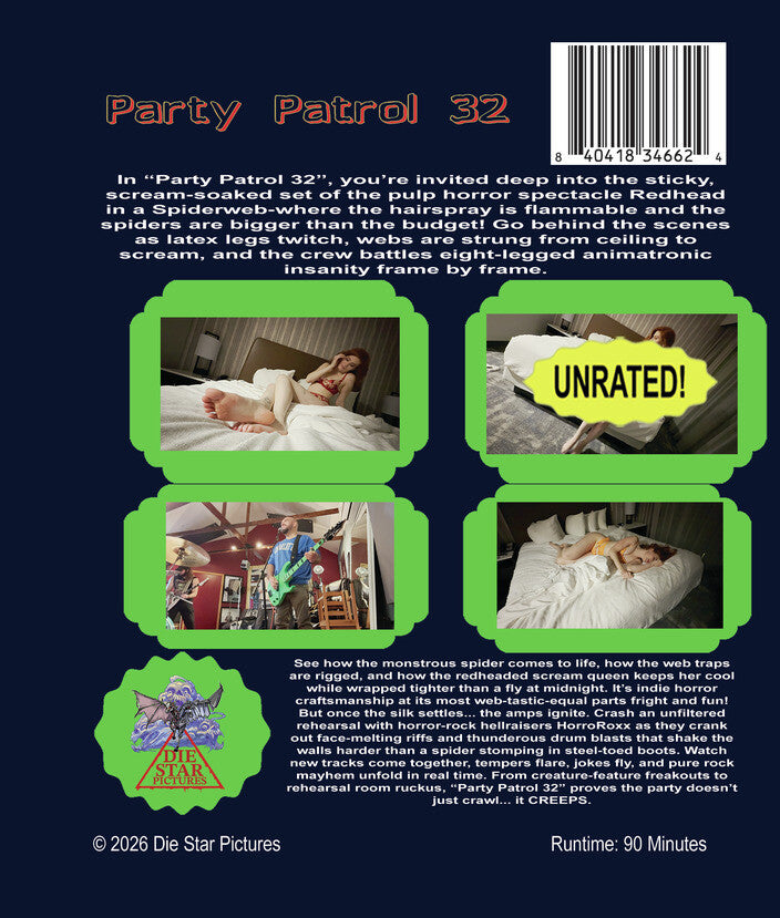 Party Patrol 32 [Blu-ray] - Back Panel - 