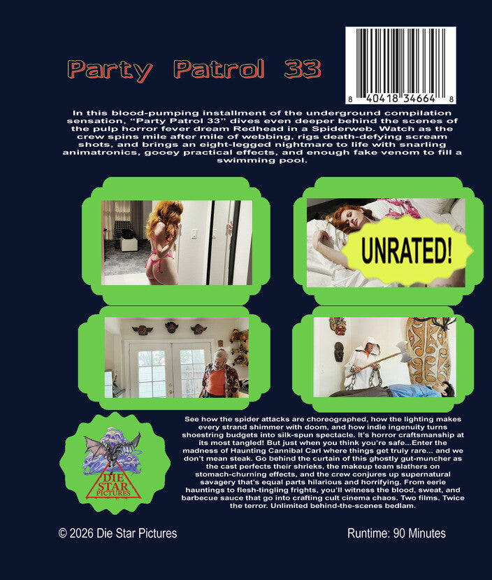 Party Patrol 33 [Blu-ray] - Back Panel - 